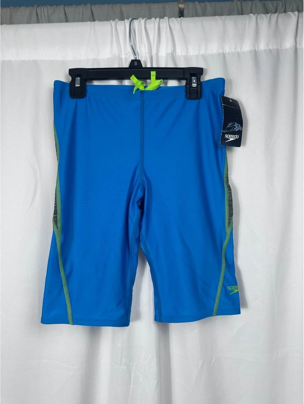 Speedo Men's Pro LT Swim Jammer Shorts Size 32 Amalfi Blue